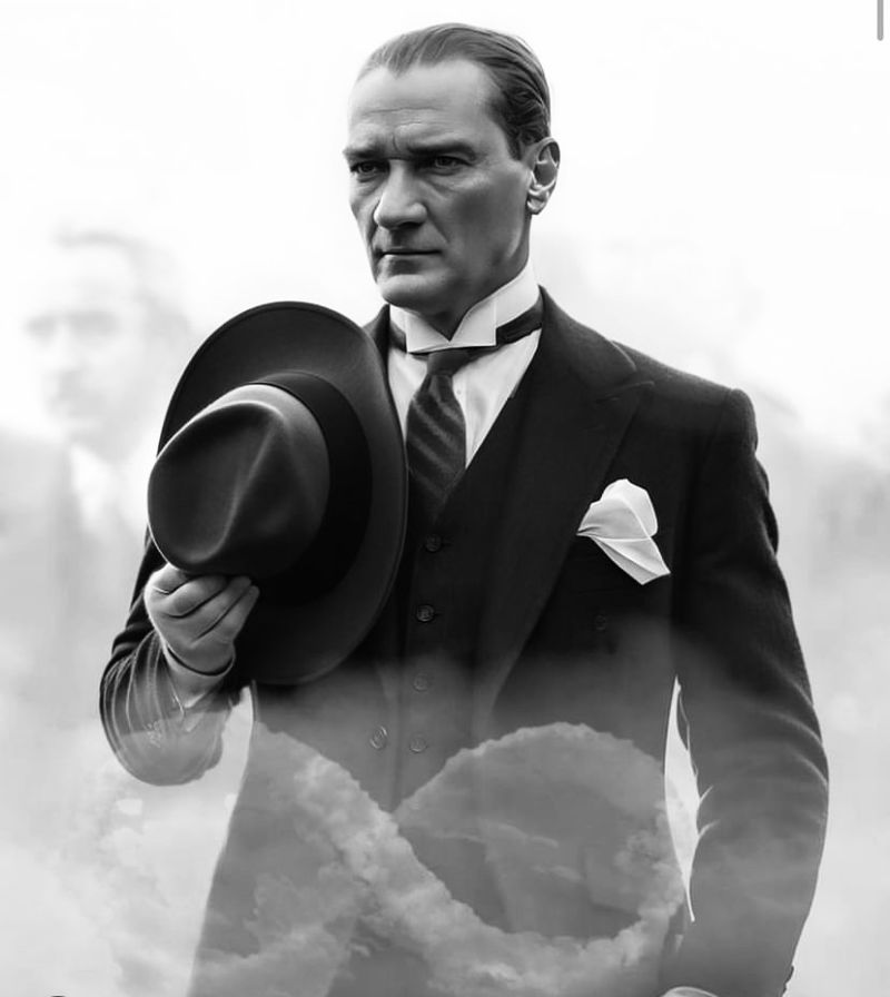 Atatürk Portre Hürriyet ve İstikbal
